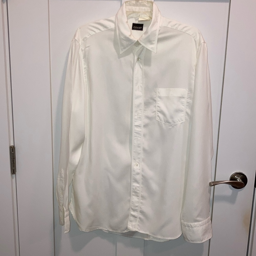 Men’s front button down shirt. Coast.
